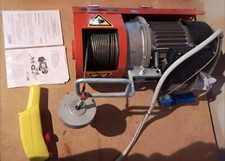 Elevatore, paranco elettrico Altotir MV200 portata 200kg fune 40m anno 2014 