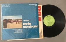 ENNIO MORRICONE I WESTERN - Vinyl LP RCA International Compilation Italy 1970s