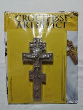 CROCIFISSI ARTISTICI NR 26 CROCIFISSO BIZANTINO NUOVO SIGILLATO ARTE SACRA