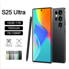 NUOVO S25 Ultra 5G Smartphone 7,3" 16 GB + 1 TB Android14 Cellulari Sbloccato Doppia SIM