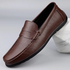 Mocassini uomo vera pelle