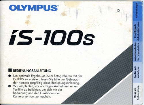 Manuale istruzioni olympus - manuale,