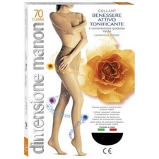 COLLANT RIPOSANTE SANITARIA CABIFI MANON 70 DENARI A COMPRESSIONE MEDIA