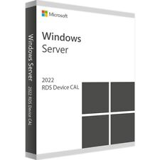 Windows Server 2022 RDS Device CAL | 1, 5, 10, 25, 50 CAL | Licenza via e-mail