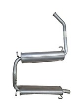 SILENZIATORE MARMITTA SCARICO LATERALE 60100125000 PER EFFEDI GASOLONE TS27/28
