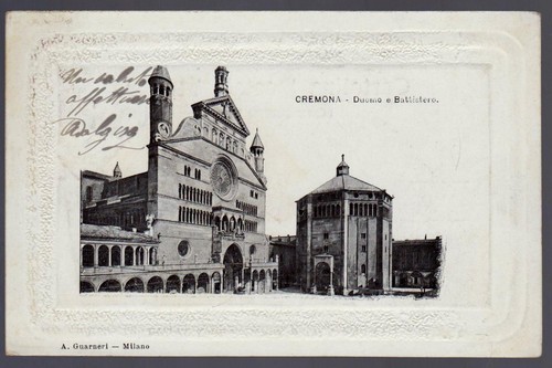 Cremona cartolina duomo - cremona,