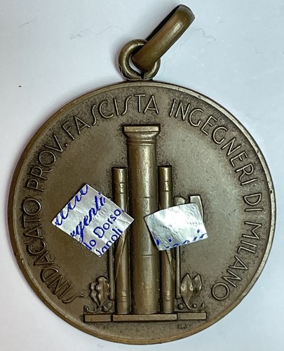 Medaglia sindacato fascista - sindacato,