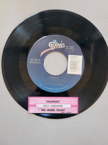 Ozzy osbourne changes no - ozzy,