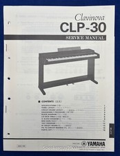 Manuale di servizio originale Yamaha Clavinova CLP-30