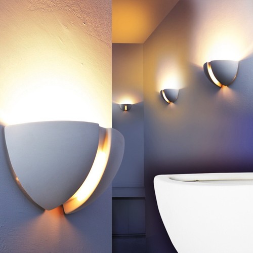 Applique murale gesso lampada