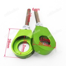 Tendicatena asse verde 15 mm