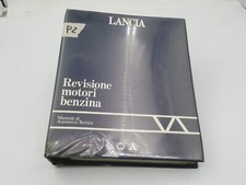Manuale officina Lancia revisione motori benzina Delta HF 1.6 turbo Y10 fire The