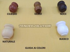 TERMINALE IN LEGNO PER TENDA