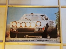Raro Poster Rally Di Sanremo