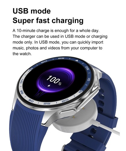 Smartwatch sport blue amoled - sport,