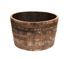 Fioriera Mezza Botte Whisky -