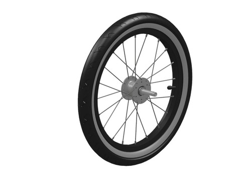 Croozer cargo ruota - cargo, laterale