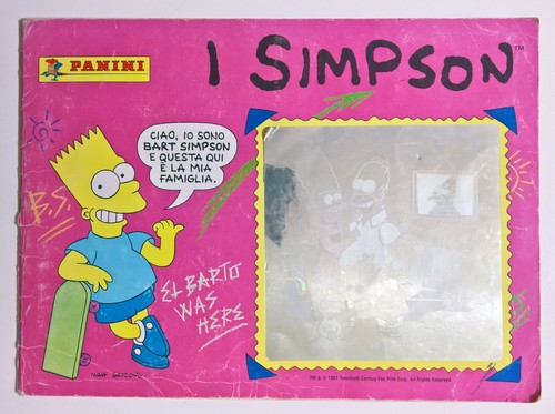 Simpson album figurine - i,