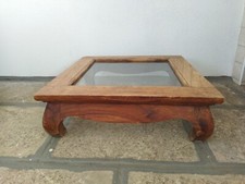 Tavolino salotto legno noce - (legno,