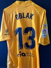 Oblak Atletico Madrid match issued shirt la Liga goalkeeper size L rare Slovenia
