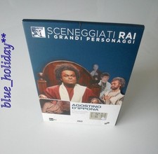 **DVD Sceneggiati RAI i grandi personaggi  AGOSTINO D IPPONA ottimo !!