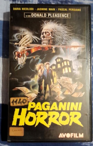 Paganini horror 1989 vhs - 1989,