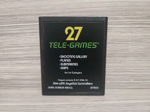 Atari 2600 tele - 27, tele-games