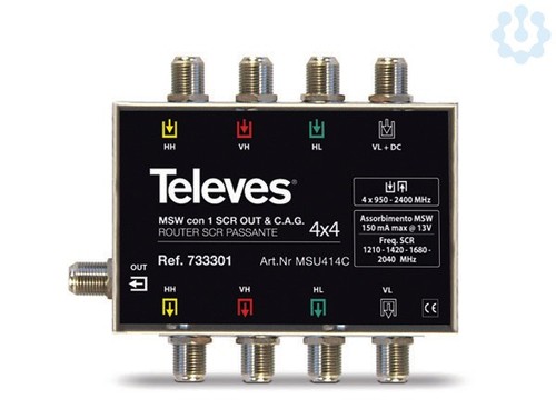 Televes 733301 multiswitch scr - 733301,