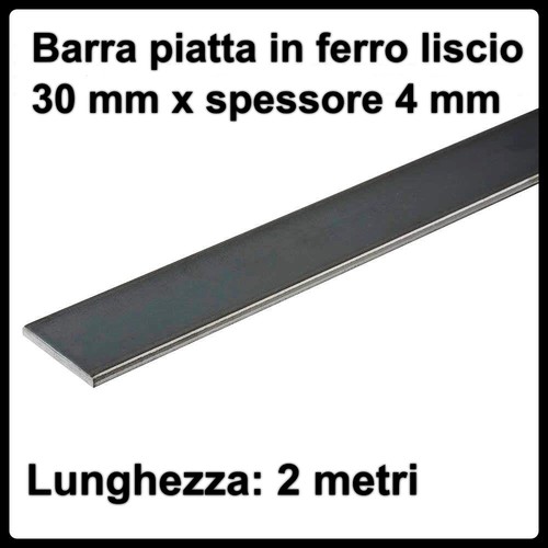 Barra ferro liscio - ferro, piatto