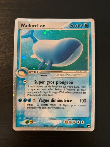 Carte pokémon wailord - pokémon,