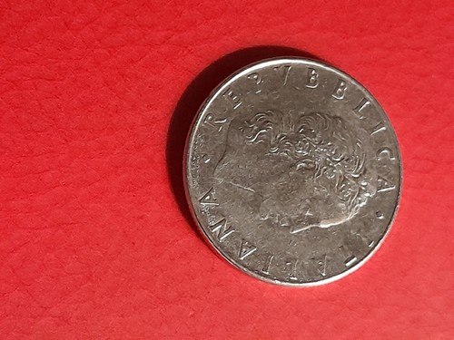 Moneta 100 lire con mucca - moneta, e