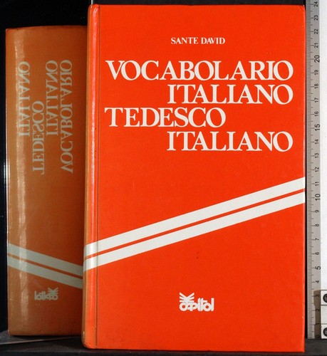 Vocabolario italiano tedesco - italiano,
