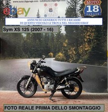 Sono Disponibili Ricambi moto usati scrivi x info Sym XS 125 2007 2016