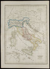 1850 - Italia Antica - Carta