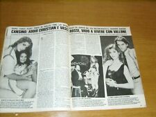 TINI CANSINO CLIPPING ARTICOLO RITAGLIO RIVISTA D'EPOCA NOVELLA=1984/46=