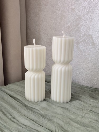 Set candele pilastro - 2,
