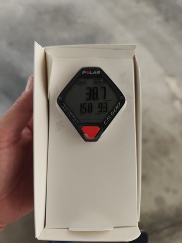 Ciclocomputer polar cs500 - cs500+, mai