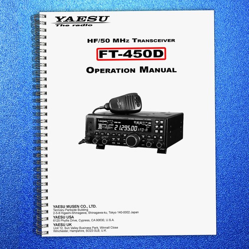 Yaesu 450d transceiver - ft-450d,