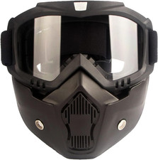 Occhiali Da Moto Rimovibili