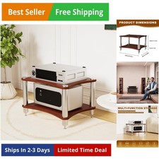 2-Tier AV Media Stand, Stereo