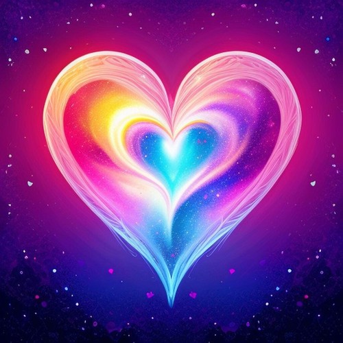 Galassia cuore arcobaleno - 3",