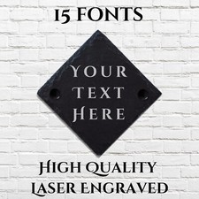 Targa Diamante Ardesia