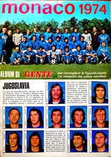 Album Figurine Calciatori Mondiali Monaco 74 Gente