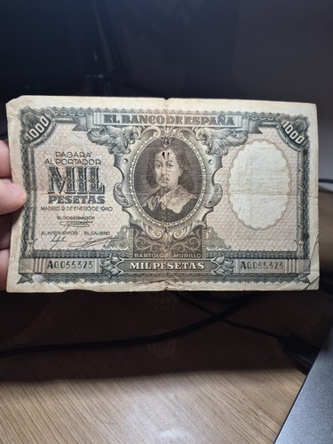 171 billet espagne - #171,