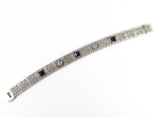 Bracciale antico art decò - bracciale, eif