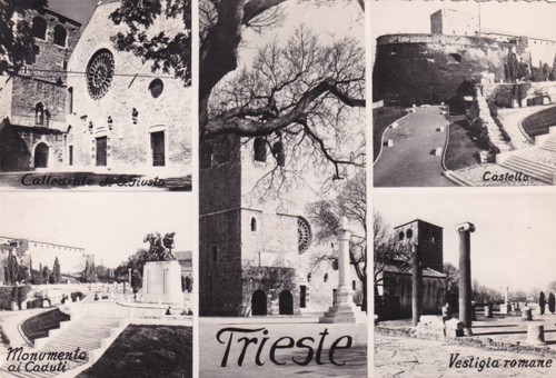 Cartolina trieste vedutine - di, ,vedutine