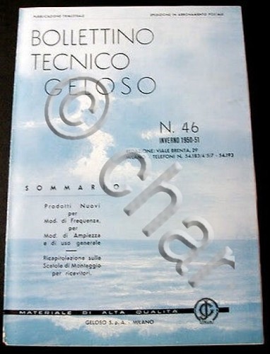 Radiotecnica bollettino - radiotecnica,