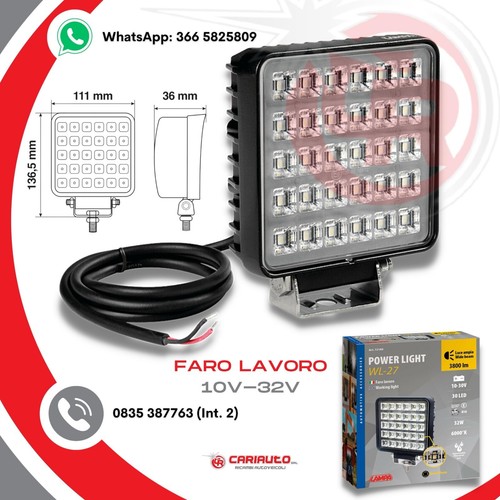 Faro lavoro led 30v 32w - faro,