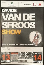 Davide Van De Sfroos Poster 29 Cm X 43 Cm
