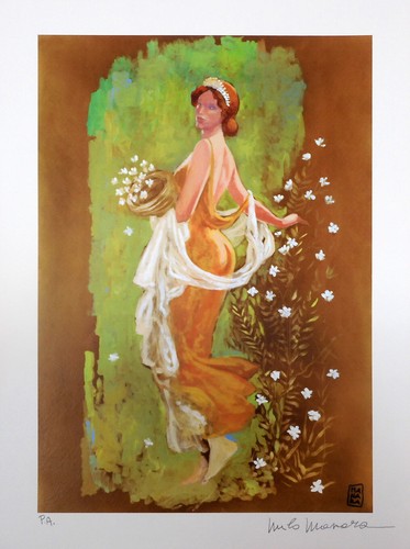Manara stampa firmata - manara,